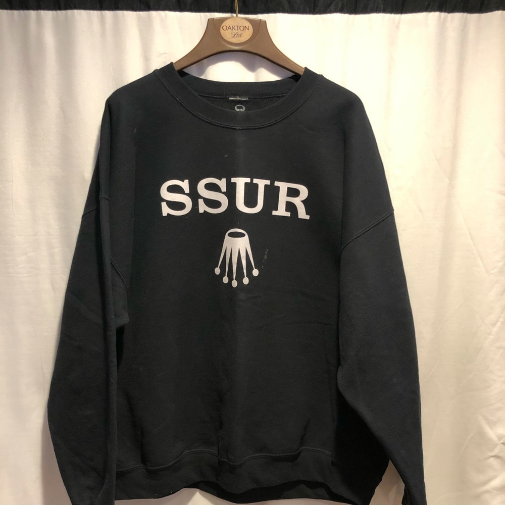SSUR Black Crewneck XXL